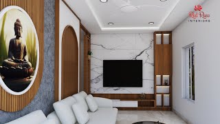 50tv unit designcolour combinationwith lighting [upl. by Annaj112]