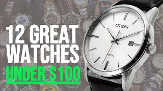 12 Best Watches Under 100 [upl. by Yenaled]