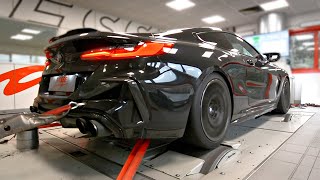 800HP BMW M8 Competition with FULL Akrapovic Exhaust amp Stage 2 DYNO PULLS  LOUD SOUNDS 💥 [upl. by Airym]