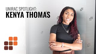 Unirac Spotlight Kenya Thomas [upl. by Dremann]