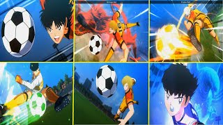 Captain Tsubasa Rise Of New Champions  All Shots DLC 16 [upl. by Snave616]