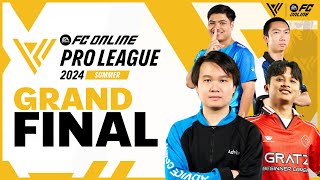 🔴LIVE Pro League Summer 2024 GRAND FINAL Round  FC Online Thailand [upl. by Merrie]