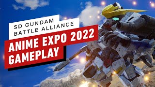 SD Gundam Battle Alliance Gameplay [upl. by Analrahc]