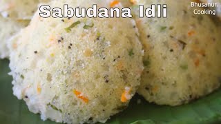 Sabudana Idli recipe  Sabakki Rava Idli  Vegetable Sago Idli recipe Instant Sago Idli [upl. by Annawek]