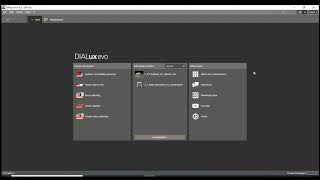 Dialux en Francais 2 interface de demarrage [upl. by Lehman270]