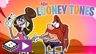 New Looney Tunes  Yosemite Sams Makeover  Boomerang UK [upl. by Nelli781]