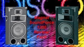 Magnat Soundforce 1200P PA Lautsprecher TestReviewFazit HD [upl. by Amoeji147]