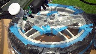 How to Fix and Paint Kerbed Alloy Wheels at Home [upl. by Oznol109]