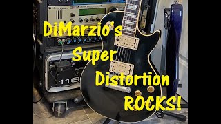 Dimarzios Super Distortion ROCKS [upl. by Ahsiekahs520]