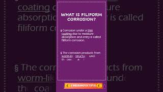 What is filiform corrosion shorts corrospective corrosion coating aerospace gateexam [upl. by Ytsirk]