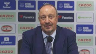 Rafa Benitez  Everton 31 Burnley  PostMatch Press Conference [upl. by Martino]