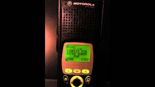 P25 Digital ID Display on Motorola XTS 5000 VHF [upl. by Lilly205]