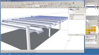 Realizzare un capannone prefabbricato con Sketchup [upl. by Nerrol122]