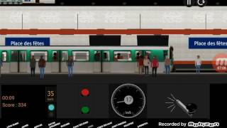 Paris Metro Simulator  Ligne 7bis  Line 7bis  Linie 7bis  Train MF67 [upl. by Noret]