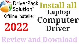 How to Download DriverPack Solution  Driver Pack Solutions offline full Setup [upl. by Reppart]