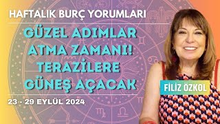 Güzel adımlar atma zamanı Terazilere güneş açacak 2329 Eylül 2024 Haftalık burç yorumları [upl. by Anura]