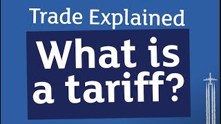 What is a tariff [upl. by Imak]