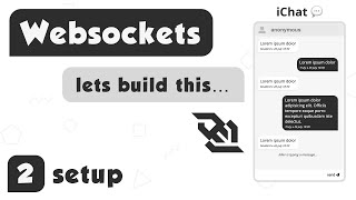 2 Chat app using Websockets using Nodejs Express and Socketio [upl. by Haleelahk]