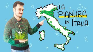 LE PIANURE ITALIANE  La geografia spiegata ai bambini di scuola primaria [upl. by Yecnuahc]