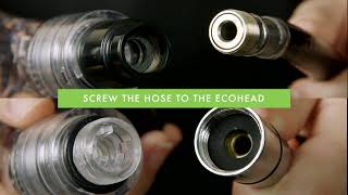 ECOHEADS Showerhead  Installation [upl. by Xino592]