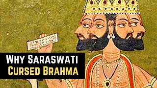 Why Saraswati Cursed Brahma [upl. by Rives883]