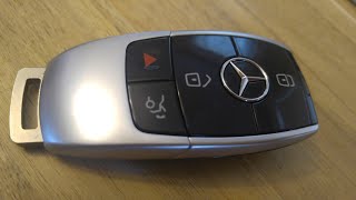 Mercedes Benz Key Fob Battery Replacement  Change  DIY [upl. by Aneetsyrk695]