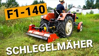 Schnelles Mulchen Mit REMET F1 140 [upl. by Heintz]