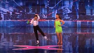 Americas Got Talent lovely kids couple dancing DAngelo amp Amenda [upl. by Ahsem861]