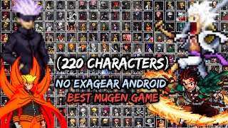 Update  Anime CrossOver Mugen 220 Characters  Jump Ulttimate Stars APK Android [upl. by Adnicul]