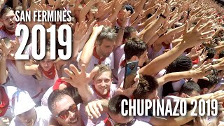 CHUPINAZO DE SAN FERMINES 2019 AYUNTAMIENTO [upl. by Randolf390]