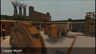 Human Fall Flat – Copper World Level Walkthrough  All Achievements [upl. by Aciria34]