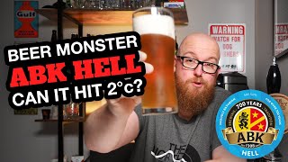 ABK Hell 5 Litre Mini Keg on the Beer Monster Beer Machine Review [upl. by Eugatnom]