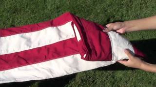 How to Fold the American Flag [upl. by Hillman]