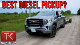 Best Diesel Pickup 2020 GMC Sierra 30L Duramax InDepth Review  Towing Payload and OffRoad [upl. by Grindlay]