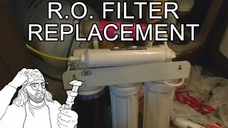 How to Replace Your RO iSpring Six Stage Water Filters [upl. by Arocat410]