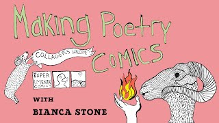 Making Poetry Comics with Bianca Stone  Friday Night Comics Workshops [upl. by Novonod487]