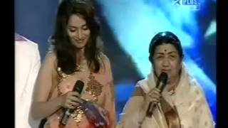 HARSHIT SAXENA  LATA MANGESHKAR JI ANNOUNCES THE WINNER OF VOICE OF INDIA PART 2 [upl. by Ainniz474]