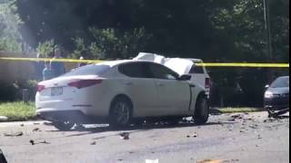 Horrible Fatal Accident In Marietta Powers Ferry Road strong content 44 [upl. by Bryana]