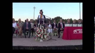 Madeline 2015 Salutatorian Speech at HS graduation [upl. by Viehmann]