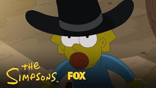 Gunsmoke Opening Parody  The Simpsons [upl. by Attenauqa]