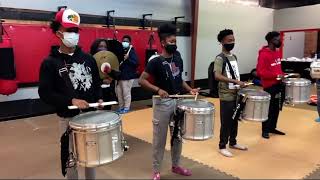 Elementary Vs High School Drum Line featuring Atlanta Drum Academy [upl. by Anrahc948]