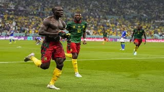 Massive celebrations in Douala after Cameroon win against Brazil  Africanews [upl. by Delisle931]