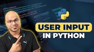 18 Python Tutorial for Beginners  User input in Python  Command Line Input [upl. by Jamesy630]