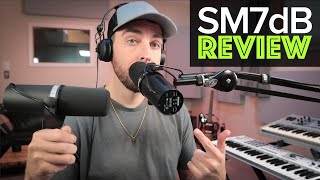 Shure SM7dB Mic Review vs SM7B Comparison [upl. by Cedell]