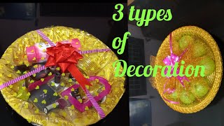 Plate Decoration ideasHow to do Function Plate Decoration on your ownSeer varisai thattu Decor [upl. by Py610]