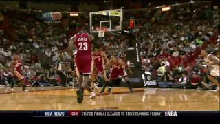 Dwyane Wade posterizes Anderson Varejao [upl. by Wavell]