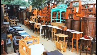 Nampally🪑Furniture Market  Nampally Sunday🚪Furniture Market Hyderabads Best Bargains [upl. by Attirehs]