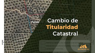 Cambio de Titularidad Catastral [upl. by Unam]