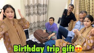 Finally fariha ko international trip gift kardiya birthday par😍  kon kon jaraha hamare sath😳 [upl. by Yonatan]