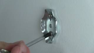 Bathroom Hardware Towel Ring Installation [upl. by Ruelle]